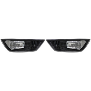 Фары противотуманные Дэу Нексия Daewoo Nexia N150 (2008-2016) комплект 2 штуки левая и правая SAT высокое качество