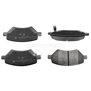 Колодки тормозные передние CHERY AMULET/QQ/TIGGO 06- SAT