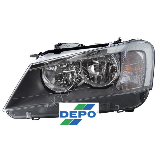 Фара левая BMW X3 F25 (2014-) DEPO
