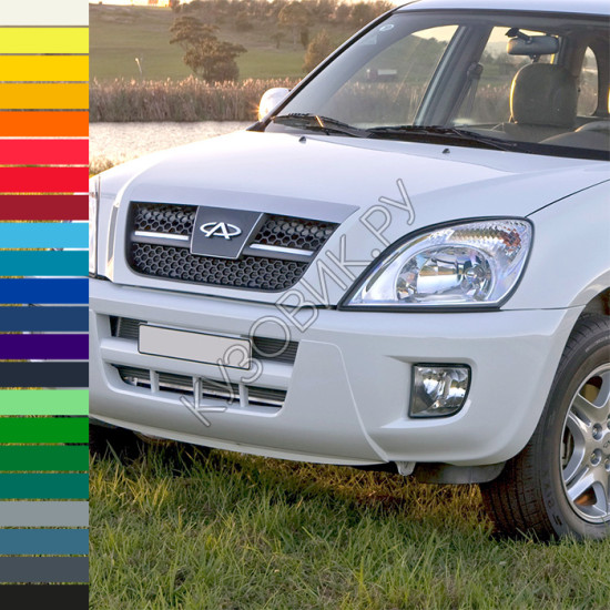 Бампер передний в цвет кузова Chery Tiggo T11 (2005-2013) Бампер передний в цвет кузова Chery Tiggo T11 (2005-2013)