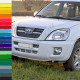 Бампер передний в цвет кузова Chery Tiggo T11 (2005-2013) Бампер передний в цвет кузова Chery Tiggo T11 (2005-2013)