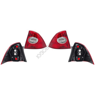Фонари задние Форд Фокус Ford Focus 2 (2008-2011) комплект 2 штуки левый и правый SAT высокое качество