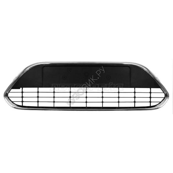 Решетка в бампер FORD FOCUS II 08-11 с молдингом SAT