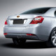 Бампер задний (без парктроника) в цвет кузова Geely Emgrand EC 7 (2009-2016) седан