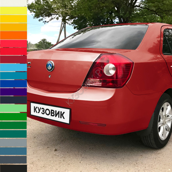 Бампер задний в цвет кузова Geely MK (2009-2016) седан Бампер задний в цвет кузова Geely MK (2009-2016) седан
