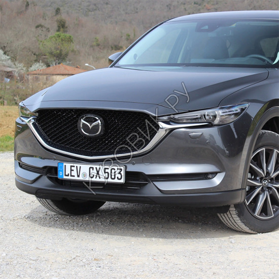 Бампер передний в цвет кузова Mazda CX-5 (2017-2021) Бампер передний в цвет кузова Mazda CX-5 (2017-2021)