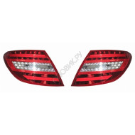 Фонари задние Мерседес Ц Класс Mercedes C-Class W204 (2010-) комплект 2 штуки левый и правый DEPO высокое качество