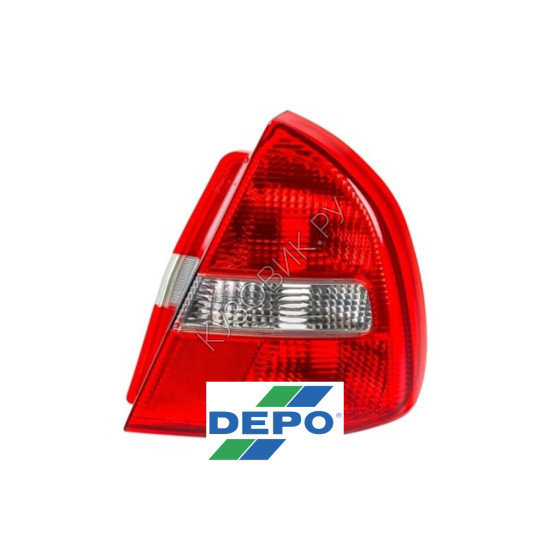 Фонарь правый задний в крыло Mitsubishi Carisma (1999-2004) DEPO