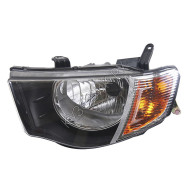 Фара левая под корректор Mitsubishi L200 4 (2005-2014)