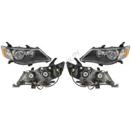 Фары Митсубиси Аутлендер Mitsubishi OutLander 2 XL (2007-2009) комплект 2 штуки левая и правая SAT высокое качество