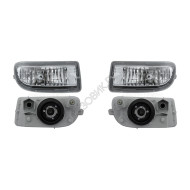 Фары противотуманные Тойота Лэнд Крузер Toyota LandCruiser 100 (1998-2007) комплект 2 штуки левая и правая SAT высокое качество